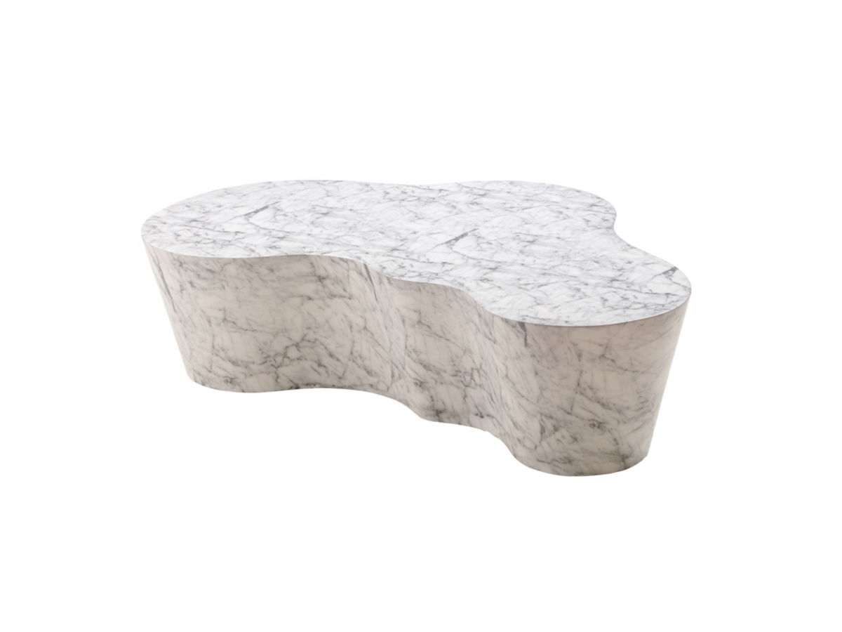 TOV Furniture Slab Marble Coffee Table
