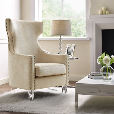 TOV Furniture Gramercy Wing Chair, , rollover