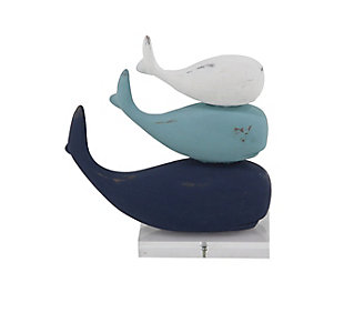 Bayberry Lane Whale Sculpture, , large