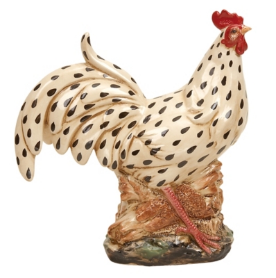 Bayberry Lane Indoor Outdoor Rooster Garden Sculpture, , large