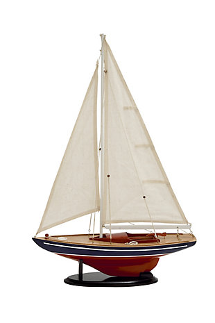 Bayberry Lane Sail Boat Sculpture with Rigging, , large
