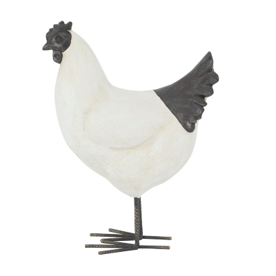 Bayberry Lane French Country Garden Sculpture, White