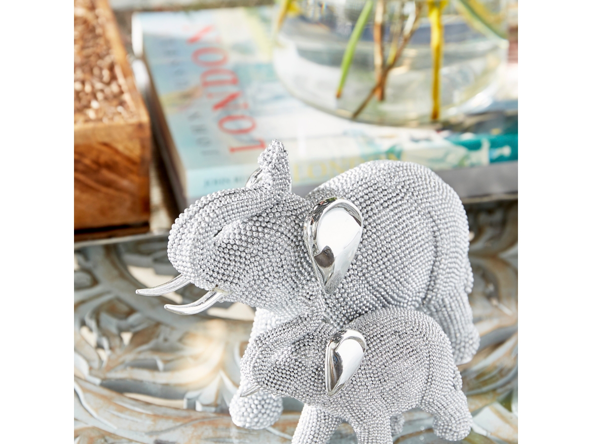 Bayberry Lane Glam Elephant Sculpture | Ashley