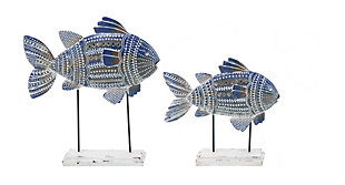 Bayberry Lane Fish Sculpture (Set of 2), , large