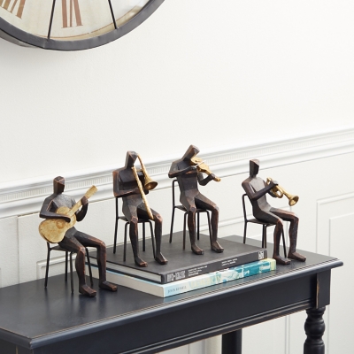 A600068835 Bayberry Lane Musician Sculpture with Instruments  sku A600068835