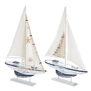 Bayberry Lane Sail Boat Sculpture (Set of 2), , large