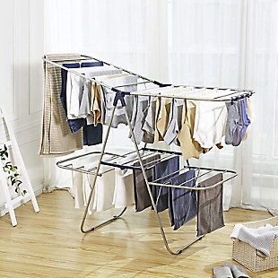 SONGMICS 2-Level Clothes Airer, , rollover