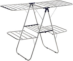 SONGMICS 2-Level Clothes Airer, , large