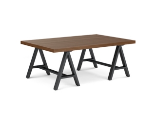 Simpli Home Sawhorse Coffee Table