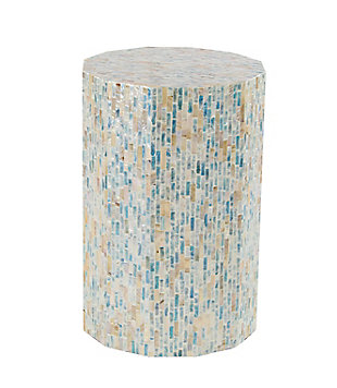 Bayberry Lane Mother of Pearl Accent Table, , large