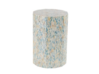Bayberry Lane Mother of Pearl Accent Table