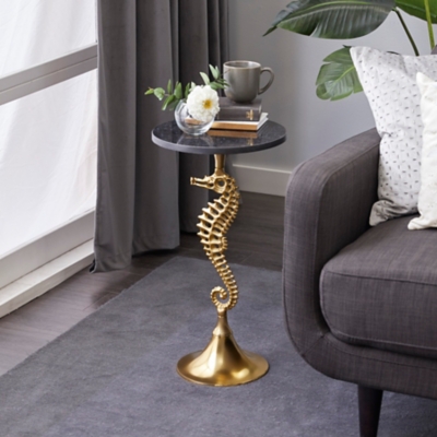 Bayberry Lane Sea Horse Accent Table, , rollover