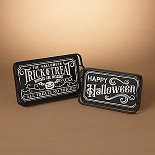 GIL Engraved Halloween Trays (Set of 2), , rollover