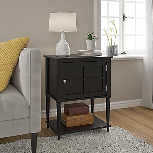 Ameriwood Home Southern Hills Accent Table, Black, large