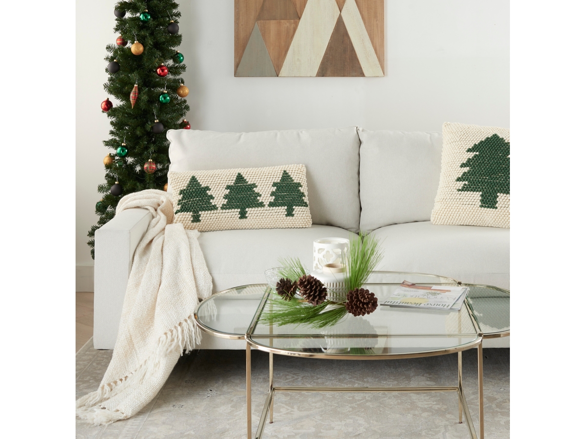 Large christmas throw pillows best sale