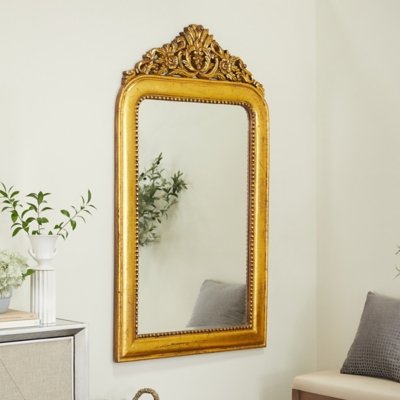 A600071214 Bayberry Lane Acanthus Wall Mirror, Gold sku A600071214