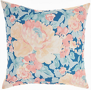 Nourison Waverly Pillows Blossom Boutique Indoor/Outdoor Throw Pillow, , large