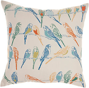 Nourison Waverly Pillows Retweet Indoor/Outdoor Throw Pillow, , large