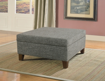 oversized square storage ottoman