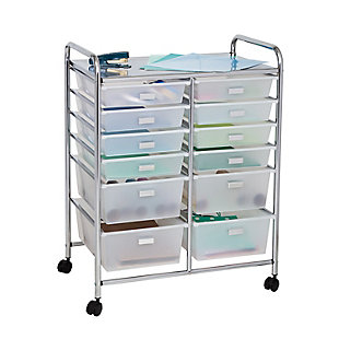 Honey-Can-Do 12-Drawer Rolling Craft Storage Cart, , large