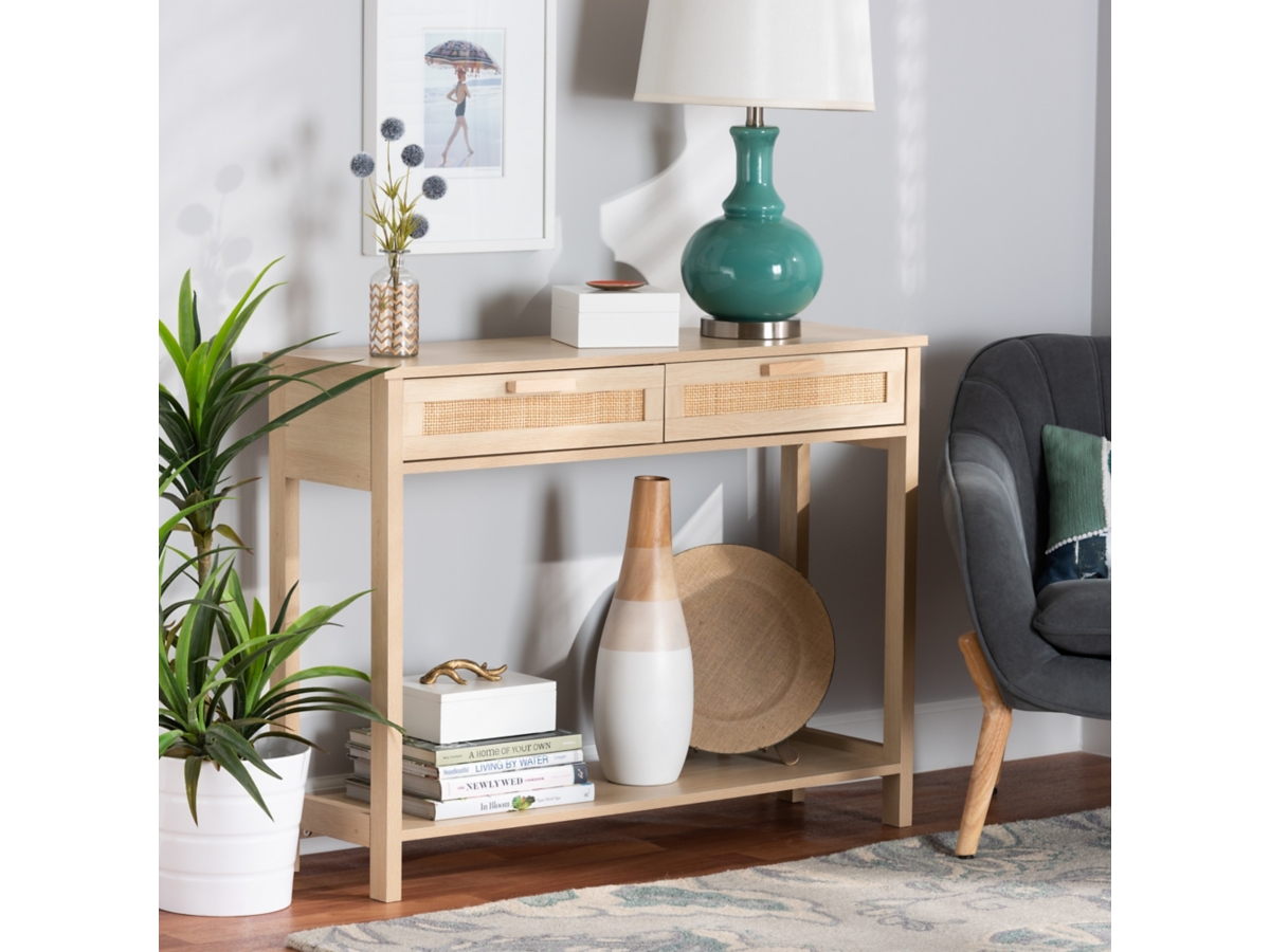 Baxton Studio Sebille Console Table Ashley