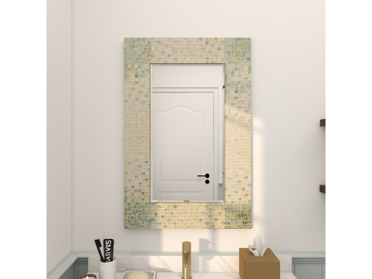 KARE 廃番 Mirror Revival Berry 90x60cm AWD8957 HKLIVING USA Chubby chrome mirror contemporary style