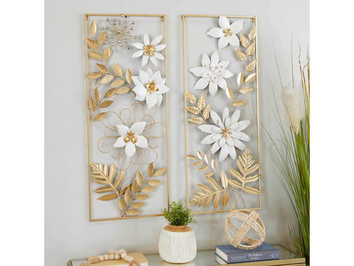 Bayberry Lane Floral Wall Decor (Set of 2) | Ashley