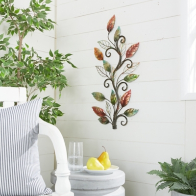 Bayberry Lane Leaf Wall Decor 20" x 1" x 36", , rollover