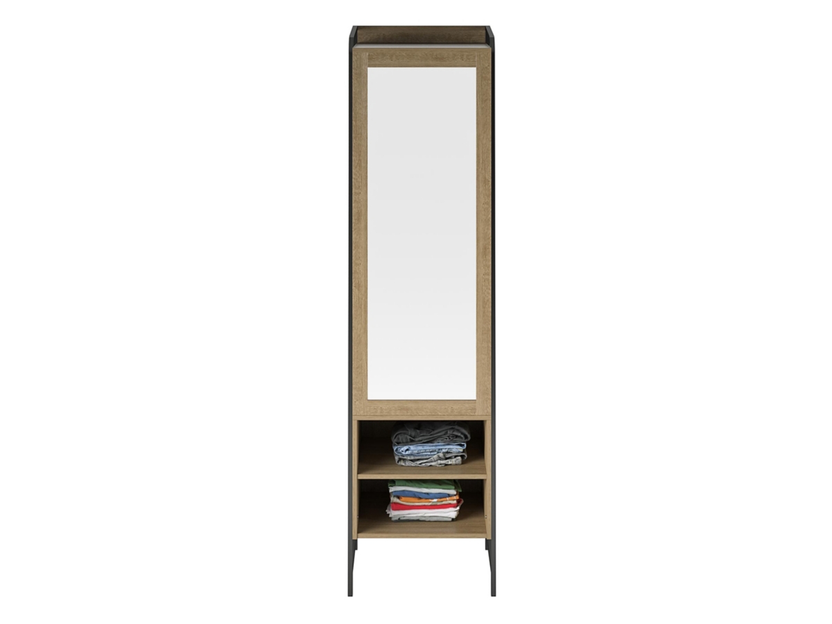 Novogratz Bushwick Wardrobe, Natural