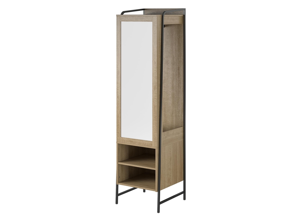 Novogratz Bushwick Wardrobe, Natural