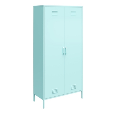 Novogratz Cache 2 Door Locker Cabinet, Green, large