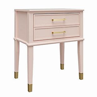 CosmoLiving by Cosmopolitan Westerleigh End Table, Pink, large