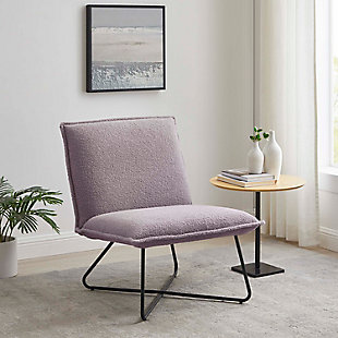 Linon Stiles Accent Chair, Gray, rollover