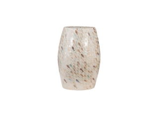 Linon Faber Capiz Fish Drum Table