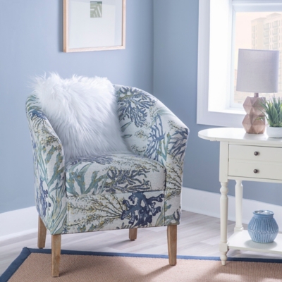 Linon Scotty Oceanside Club Accent Chair, , rollover