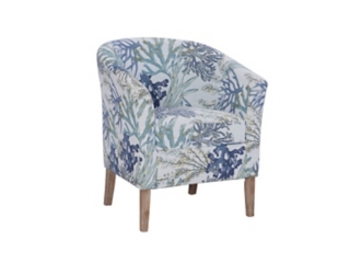 Linon Scotty Oceanside Club Accent Chair
