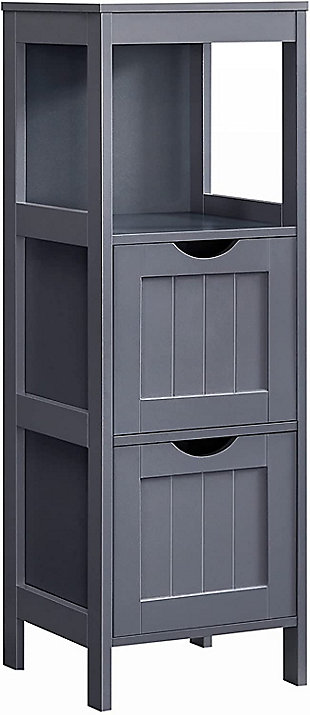 VASAGLE Bathroom Storage Cabinet With Drawers, , large