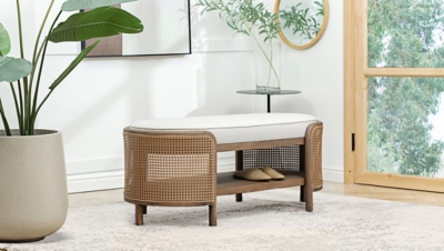 A600077529 Jennifer Taylor Home Panama Entryway Storage Bench sku A600077529