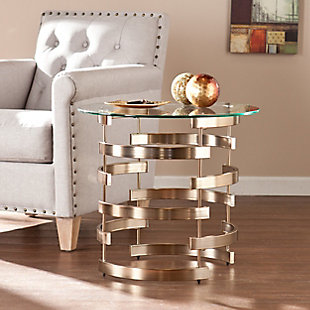 SEI Furniture Steatly End Table, , rollover