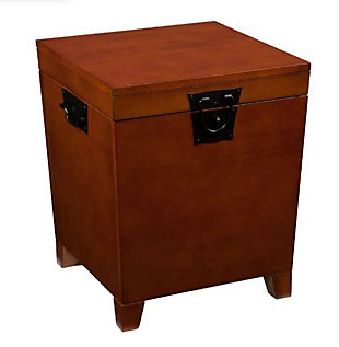 SEI Furniture Bentaleigh Trunk End Table, , large