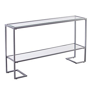 SEI Furniture Meltonby Glam Narrow Console Table, , large