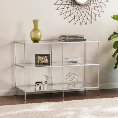 SEI Furniture Astorland Glam Mirrored Console Table, , rollover