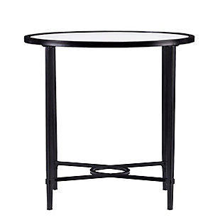 SEI Furniture Florian Oval Side Table, , large