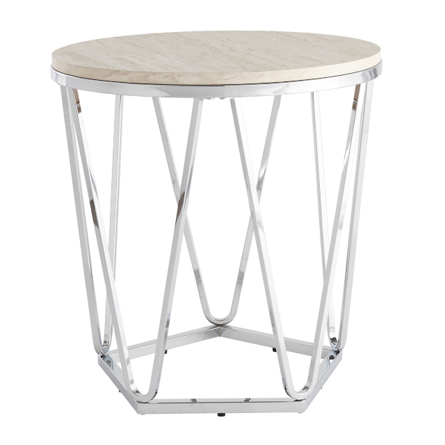 Southern Enterprises Furniture Quinton Round Side Table
