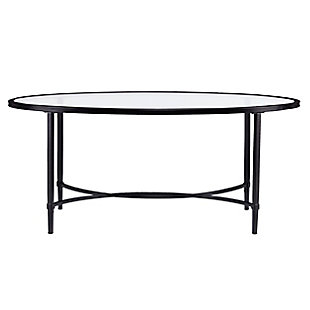 SEI Furniture Florian Oval Cocktail Table, , large