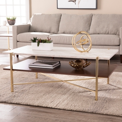 SEI Furniture Findlay Rectangular Cocktail Table with Storage, , rollover