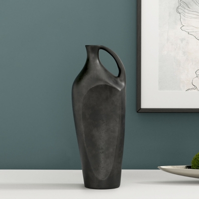 Kaius Small Table Vase, Gray