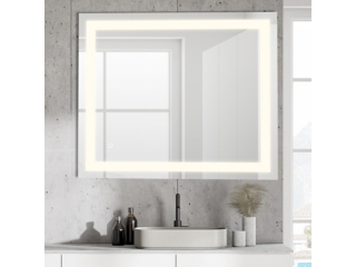 JONATHAN Y Remy LED Bathroom Vanity Mirror