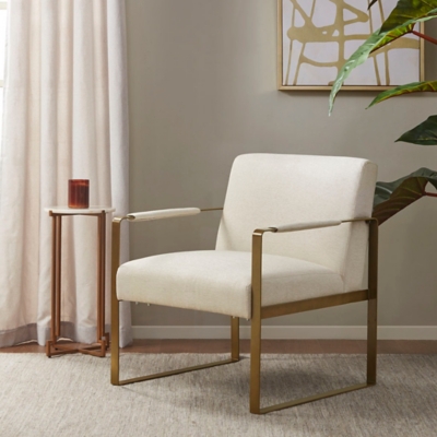 Martha Stewart Jayco Accent Chair, Cream