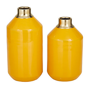The Novogratz Novogratz Vase Set, Yellow, large